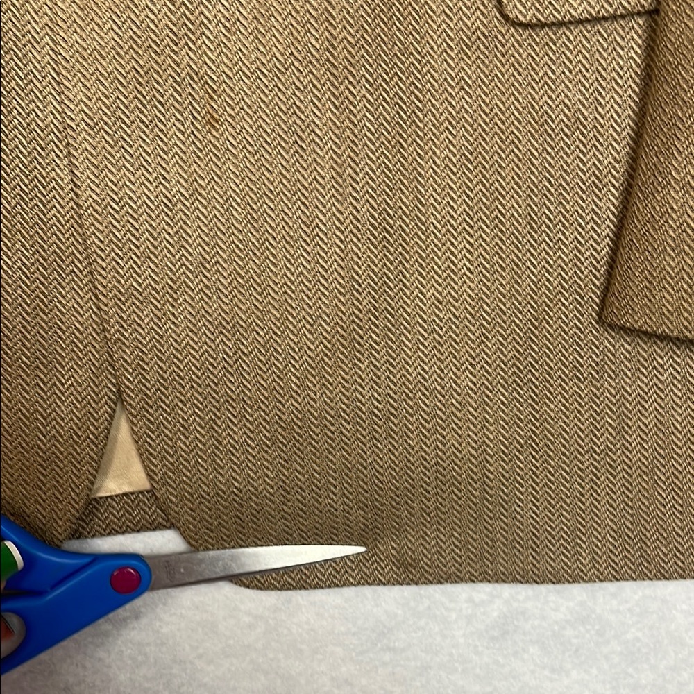 Versini 44S silk wool blend blazer suit jacket coat career academia collegiate - Picture 5 of 11